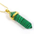 Malachite Gemstone Pendant Necklace